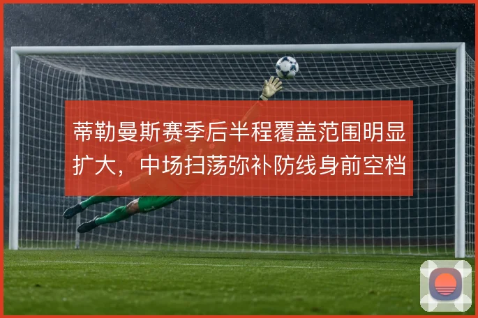 蒂勒曼斯赛季后半程覆盖范围明显扩大，中场扫荡弥补防线身前空档